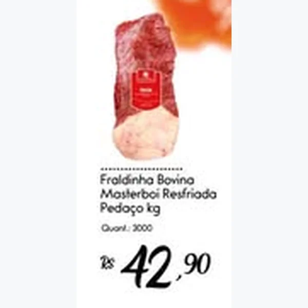 Fraldinha Bovina Resfriada Masterboi