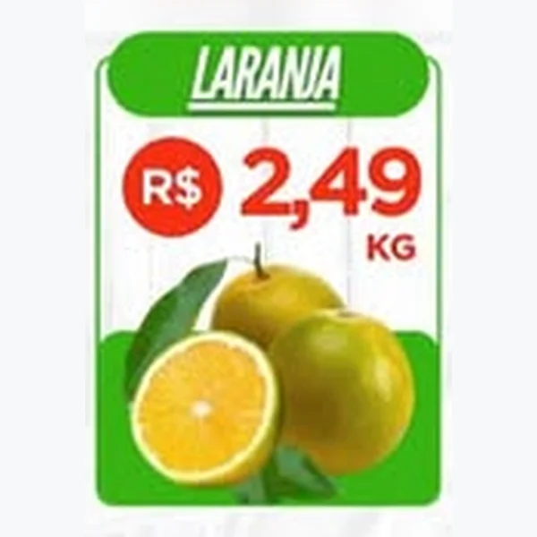 Recorte do encarte de Laranja
