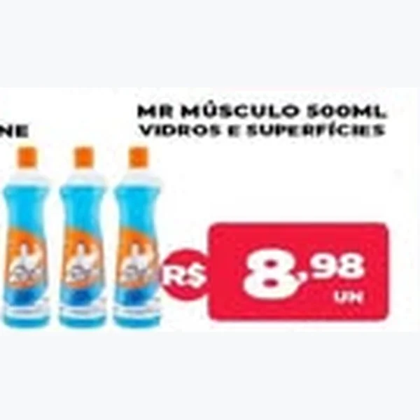 Limpador Vidros e Superfícies Mr Músculo 500 ml