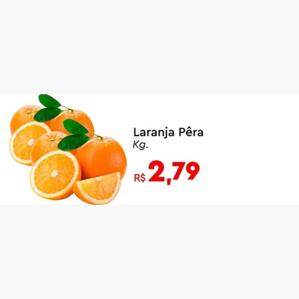 Recorte do encarte de Laranja Pera
