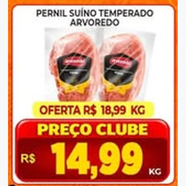 Pernil Suíno Temperado Arvoredo