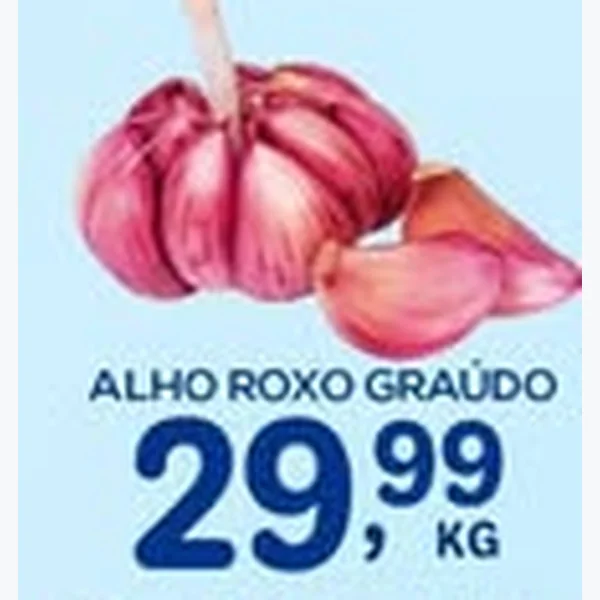 Alho Roxo Graúdo