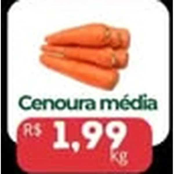 Cenoura Média