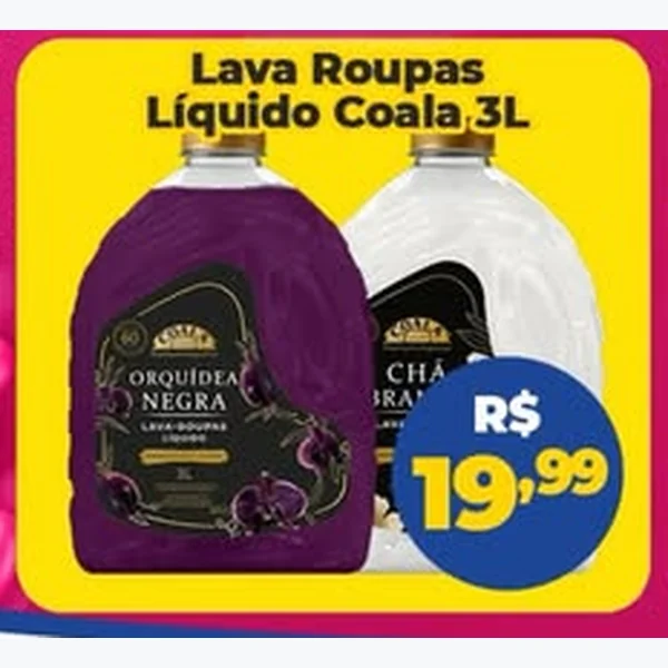 Lava Roupas Líquido Coala 3 L