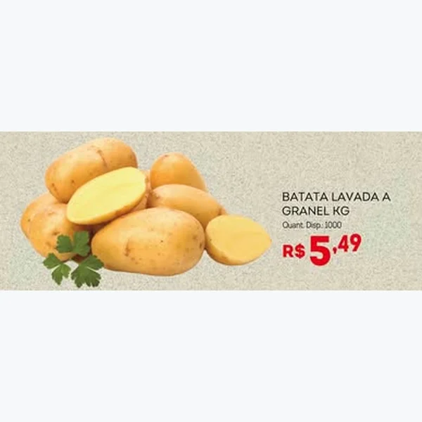 Batata Lavada