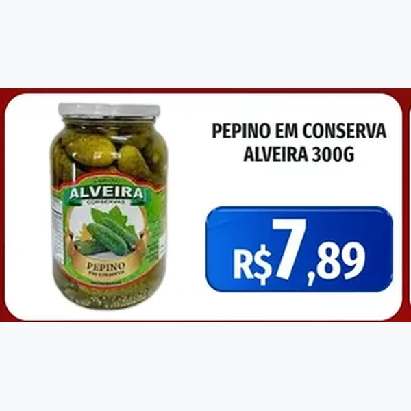 Pepino em Conserva Alveira 300 g