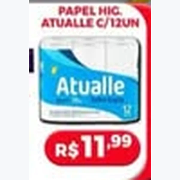 Papel Higiênico Atualle 12 un