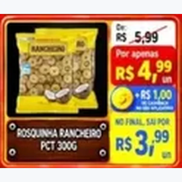 Rosquinha Rancheiro 300 g