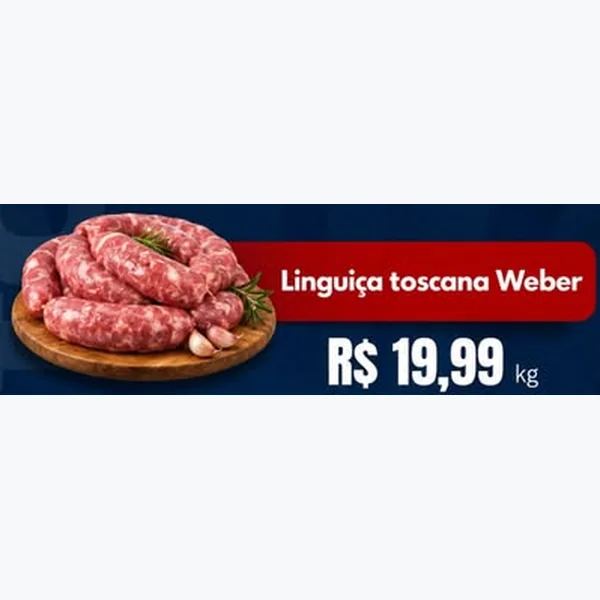 Linguiça Toscana Weber