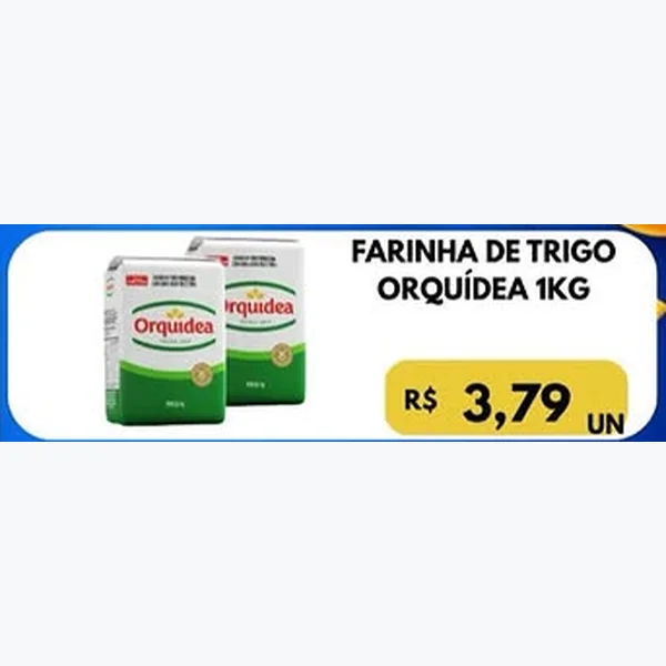 Farinha de Trigo Orquídea 1 kg