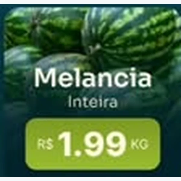 Recorte do encarte de Melancia Inteira