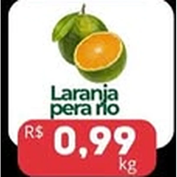 Recorte do encarte de Laranja Pera Rio