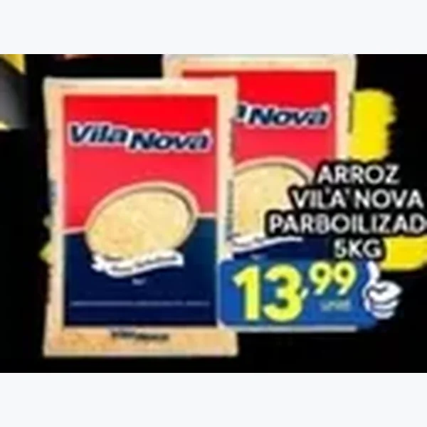 Arroz Parboilizado Vila Nova 5 kg
