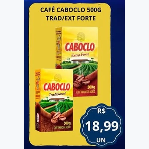 Café Extra Forte Caboclo 500 g