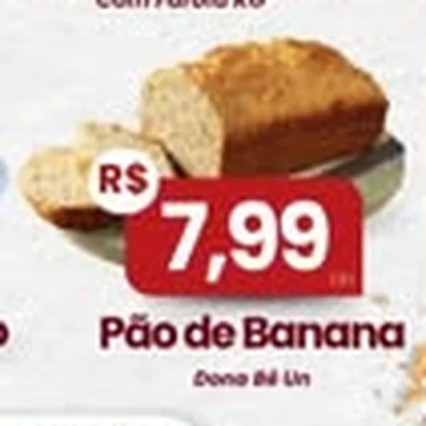 Pão de Banana Dona Bê