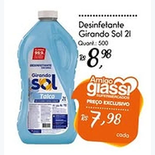 Desinfetante Girando Sol 2 L