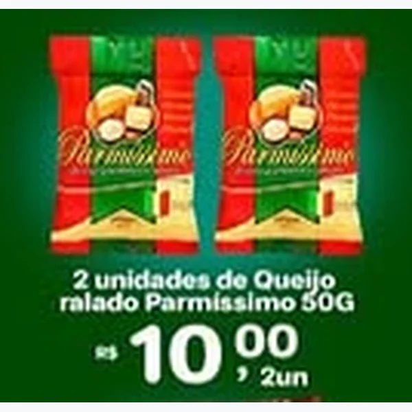 Queijo Ralado Parmíssimo 50 g