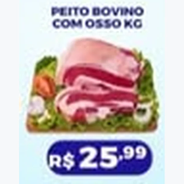 Peito Bovino com Osso
