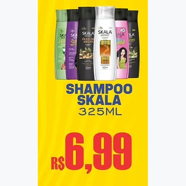 Recorte do encarte de Shampoo Skala 325 ml