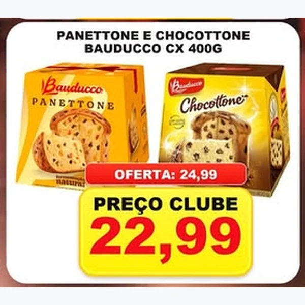 Chocottone Bauducco 400 g