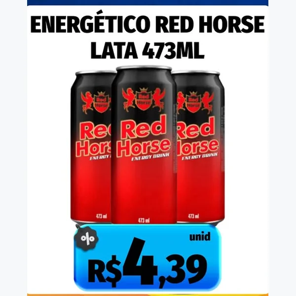 Energético Red Horse 473 ml