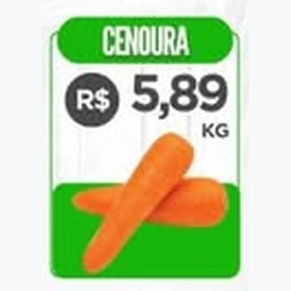 Recorte do encarte de Cenoura