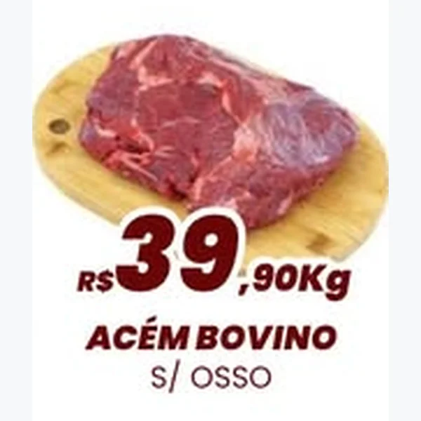 Acém Bovino sem Osso