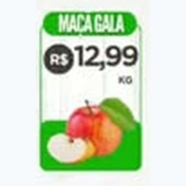 Recorte do encarte de Maçã Gala