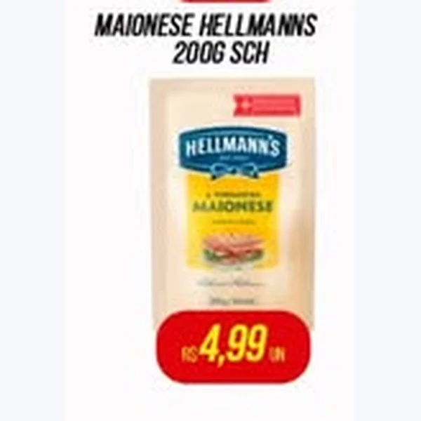 Recorte do encarte de Maionese Hellmann's 200 g