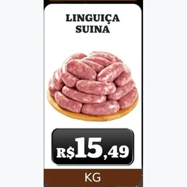 Linguiça Suína