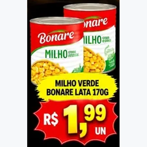 Milho Verde Bonare 170 g