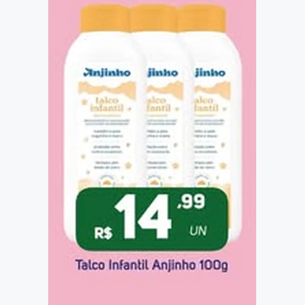 Talco Infantil Anjinho 100 g