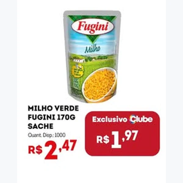 Milho Verde Fugini 170 g