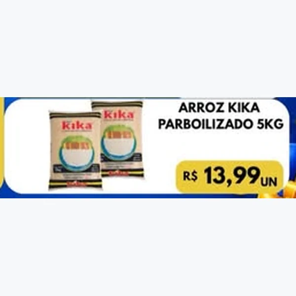 Arroz Parboilizado Kika 5 kg