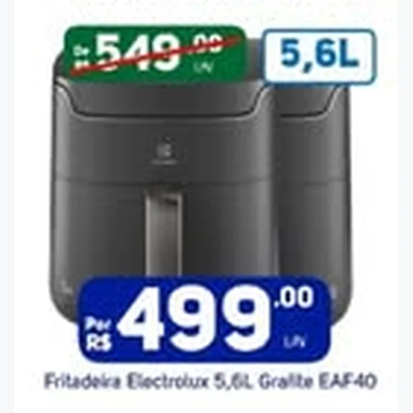 Fritadeira 5,6l Gralite Eaf40 Electrolux