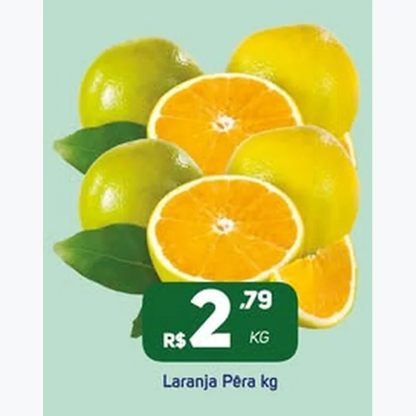 Recorte do encarte de Laranja Pera
