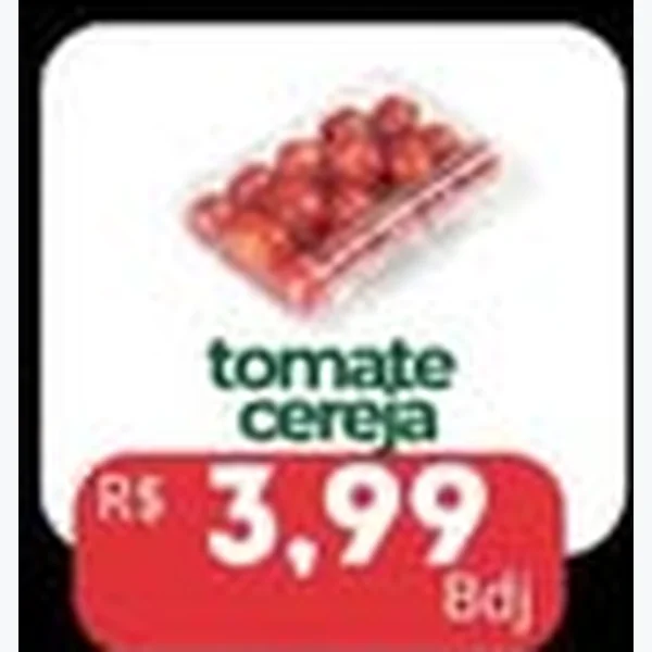 Recorte do encarte de Tomate Cereja