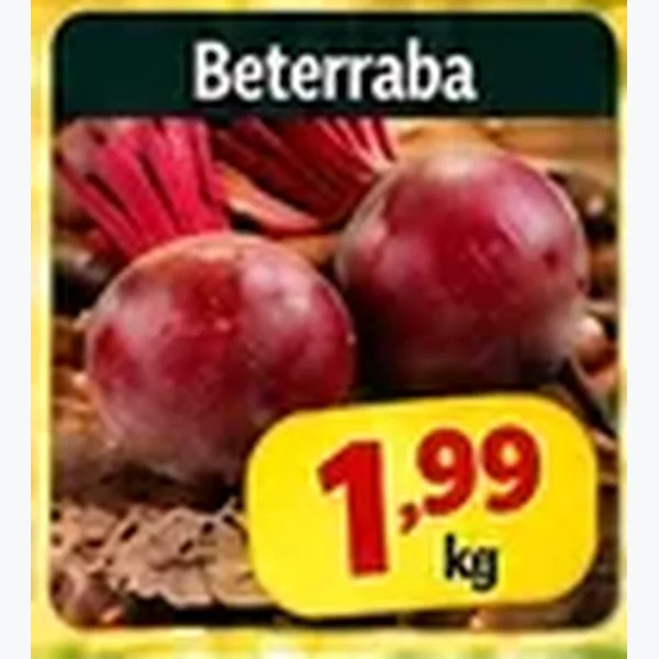 Recorte do encarte de Beterraba