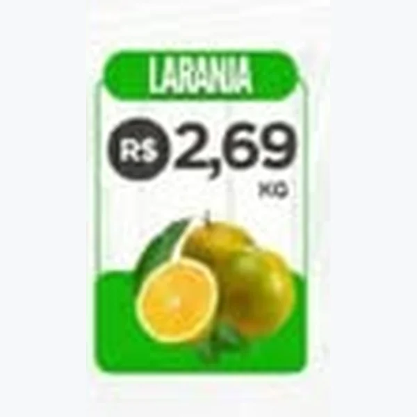 Recorte do encarte de Laranja