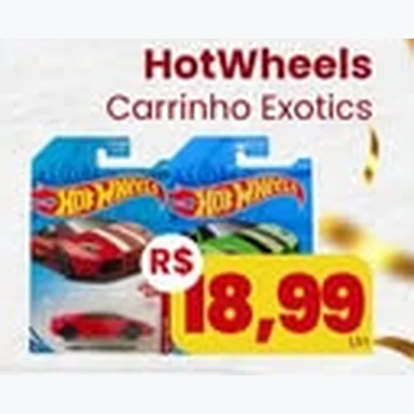 Carrinho Exotics HotWheels