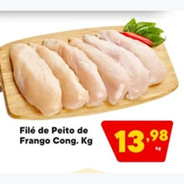 Filé de Peito de Frango Congelado