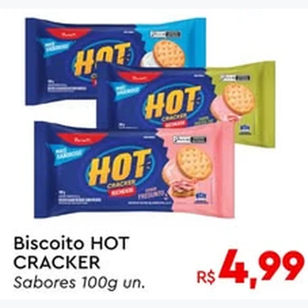 Biscoito Hot Cracker 100 g