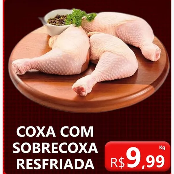 Coxa com Sobrecoxa Resfriada