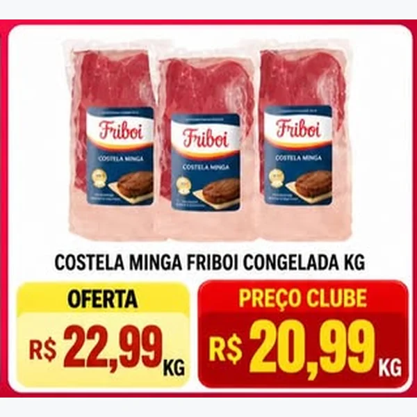 Costela Minga Congelada Friboi