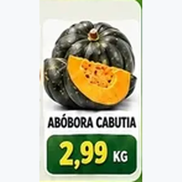 Recorte do encarte de Abóbora Cabutia