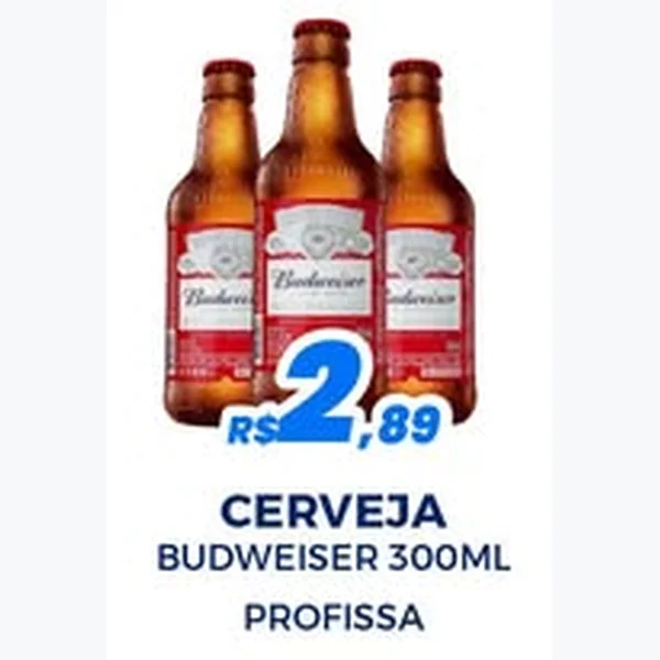 Cerveja Budweiser 300 ml