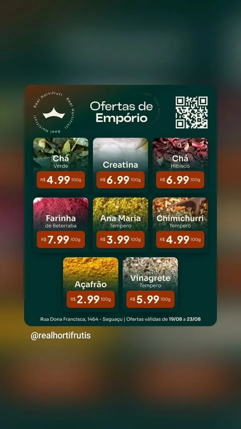Encarte Real Hortifruti