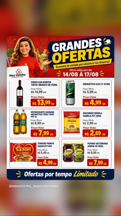 Encarte Supermercados Meu Vizinho