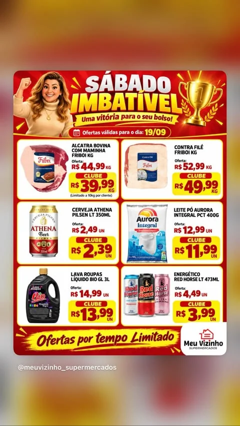 Encarte Supermercados Meu Vizinho