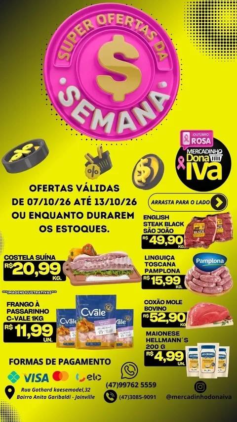 Encarte Mercadinho Dona Iva